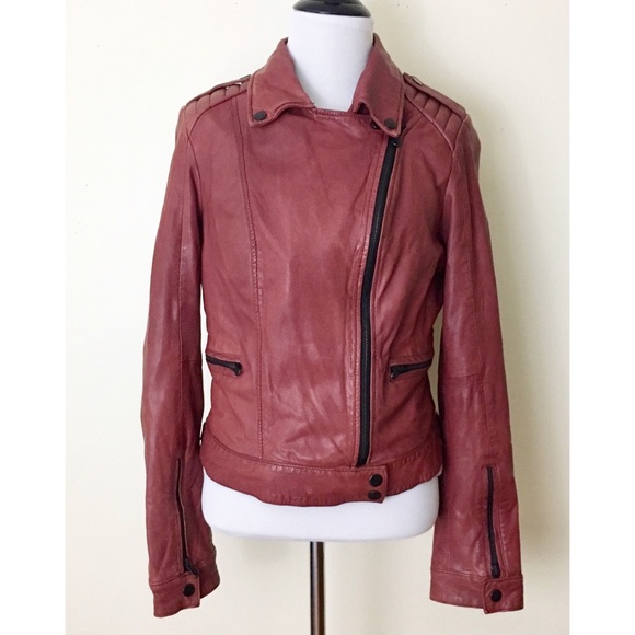 ❤️SOLD!! WILSON LEATHER Vintage Moto Jacket Sz Sm - Picture 3 of 8